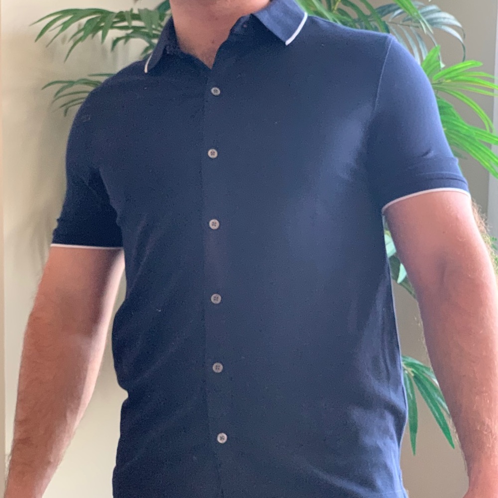 Banana Republic polo button down